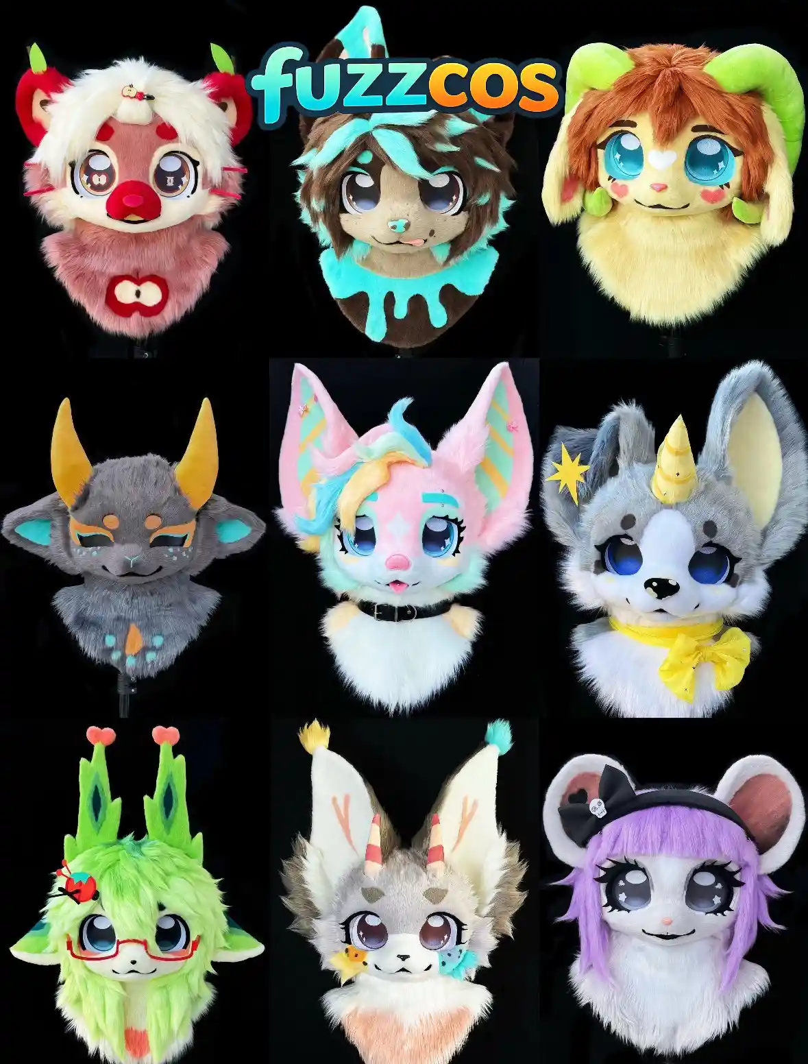Custom Fursuit Head (3)