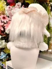 Fursuit Head – Strawberry Cream Sweet Kemono (Soft Pink & White)