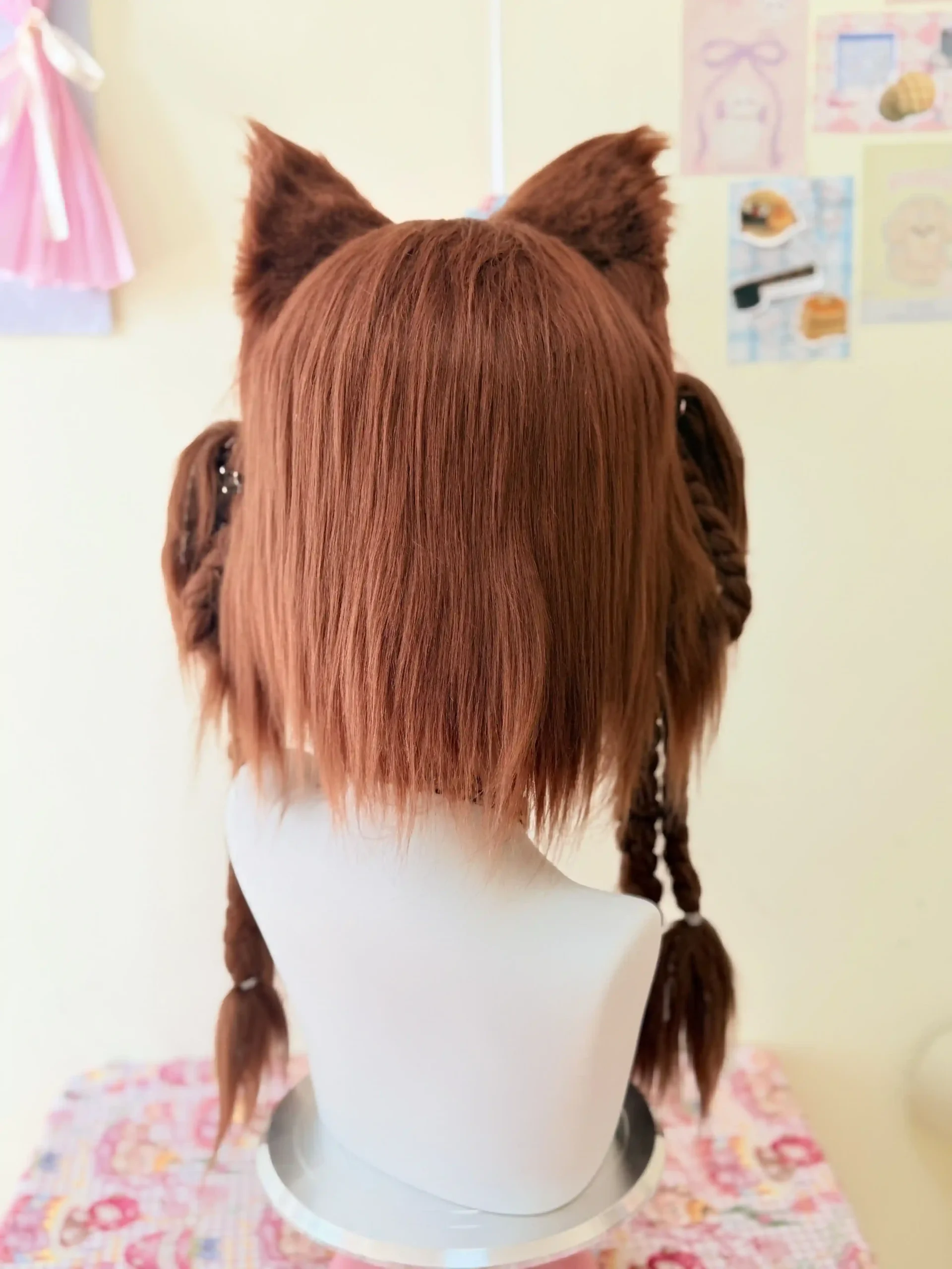 Fursuit Head – Maple Thread Scholar (Chestnut Brown)